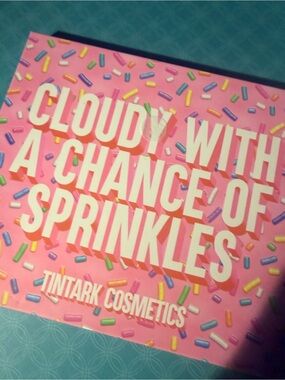 Tintark Cosmetics "Cloudy With A Chance Of Sprinkles" Palette